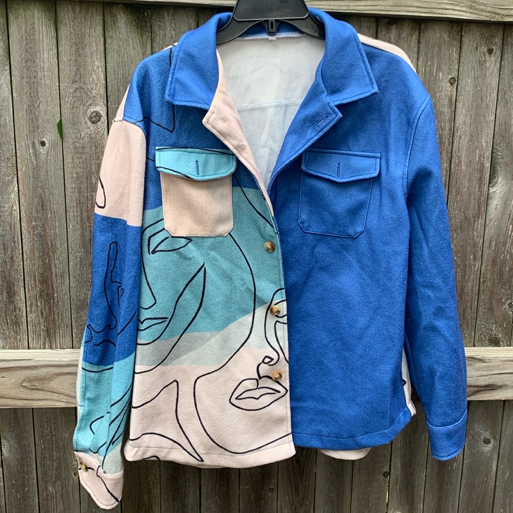 No Brand Large Art Jacket